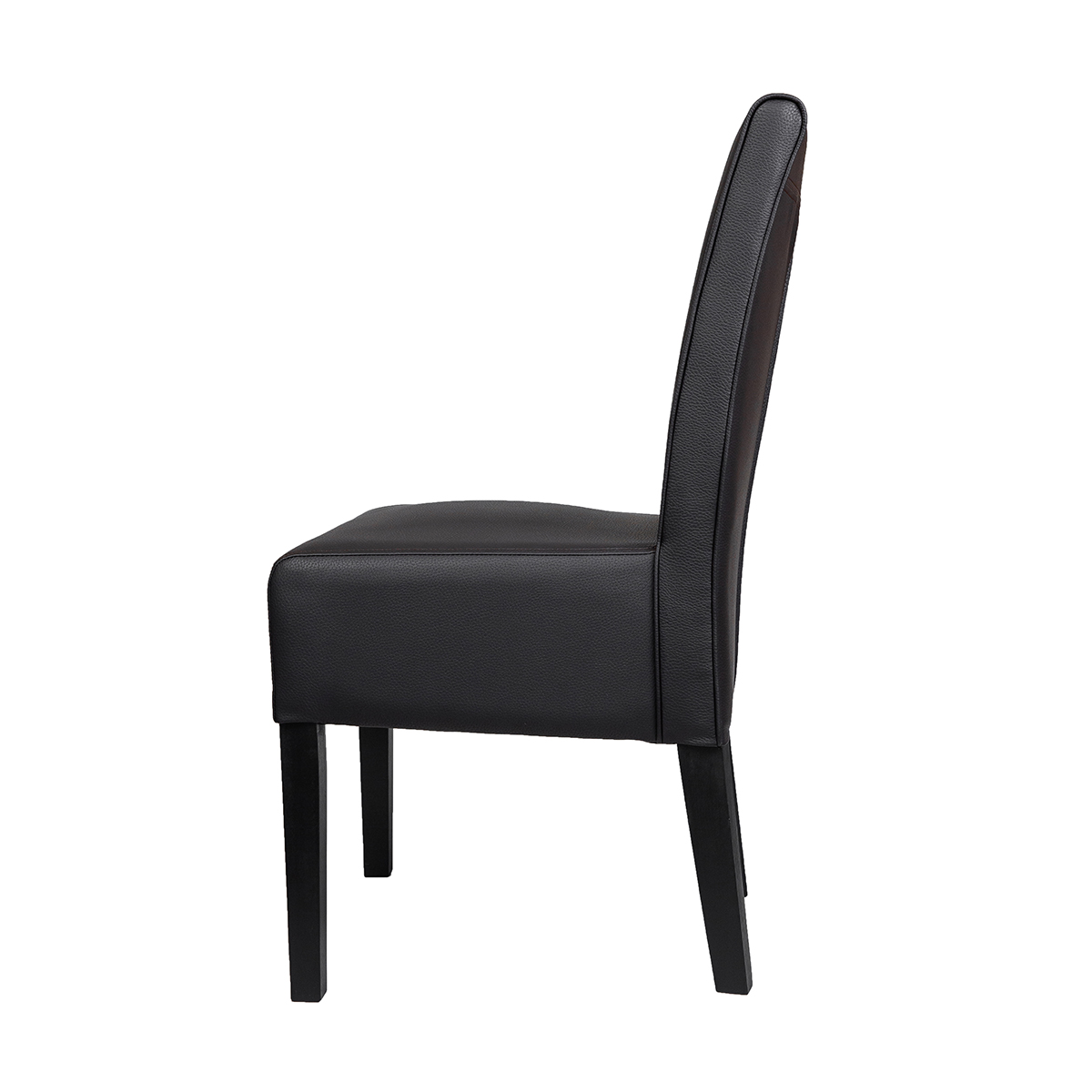 Stühle für Restaurant Finja Schwarz Kunstleder Hotel Bistro-ING10540 Stühle für Restaurant Finja Schwarz Kunstleder Hotel Bistro-ING10540