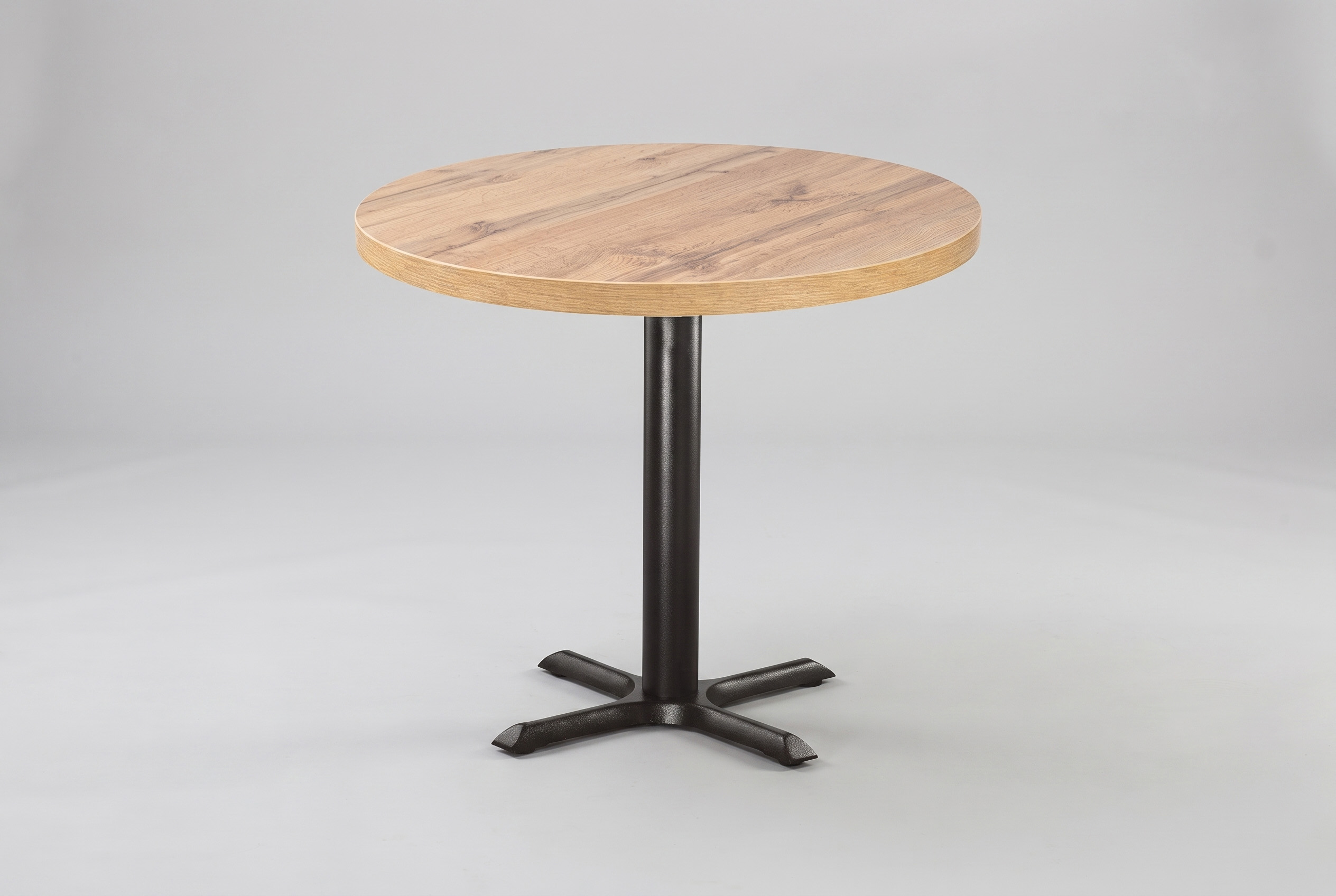 Stół Andora okrągły 80cm dąb GTS11 Stół restauracyjny Stół bistro Stół dla gości