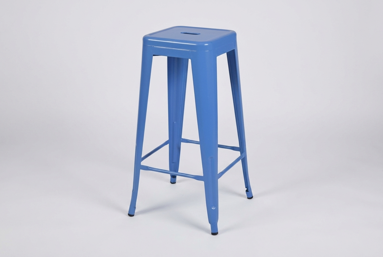 Stalowy stołek barowy Steel Colore