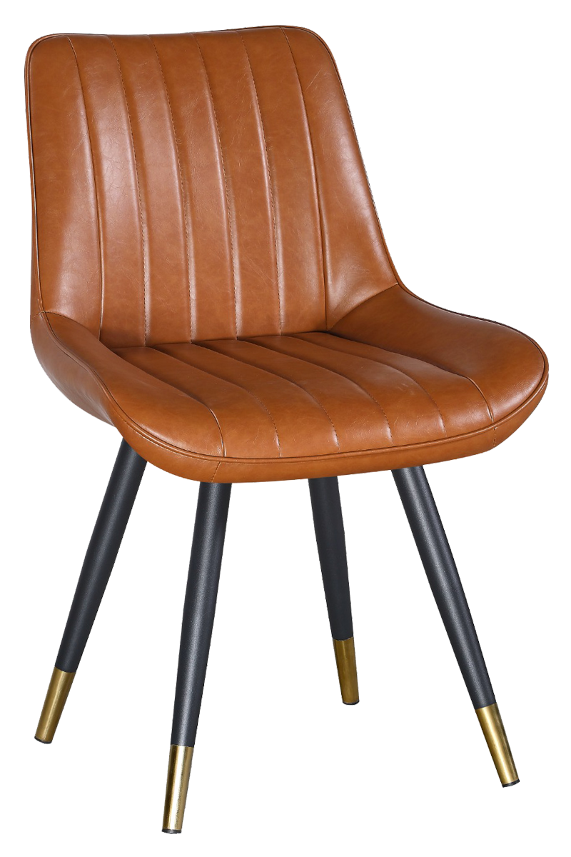 Krzesła do restauracji Jessie szara imitacja skóry Hotel Bistro Krzesła do restauracji Jessie szara imitacja skóry Hotel Bistro