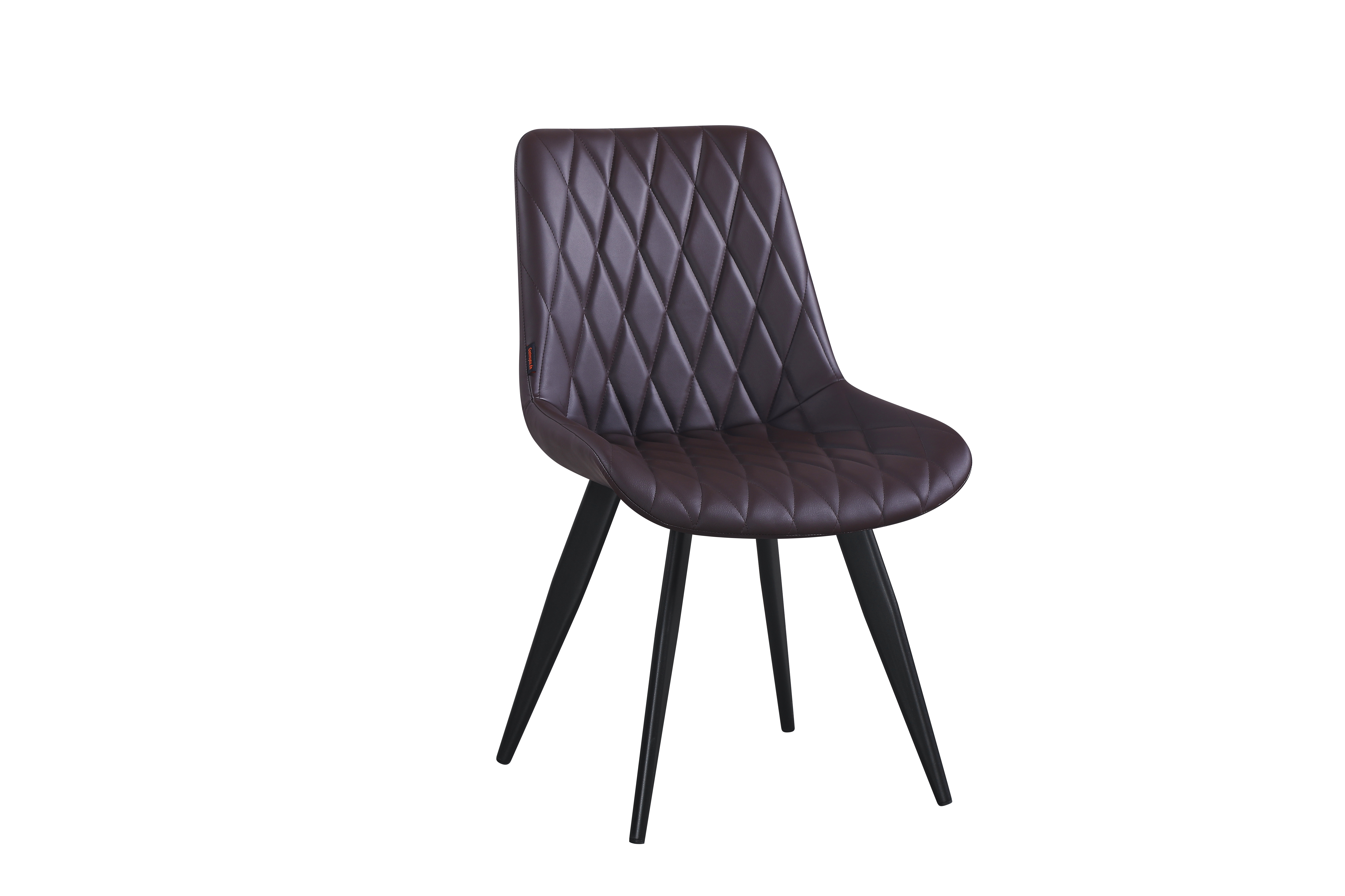 Krzesło bistro do restauracji Szkarłatna sztuczna skóra tapicerowana w różnych kolorach