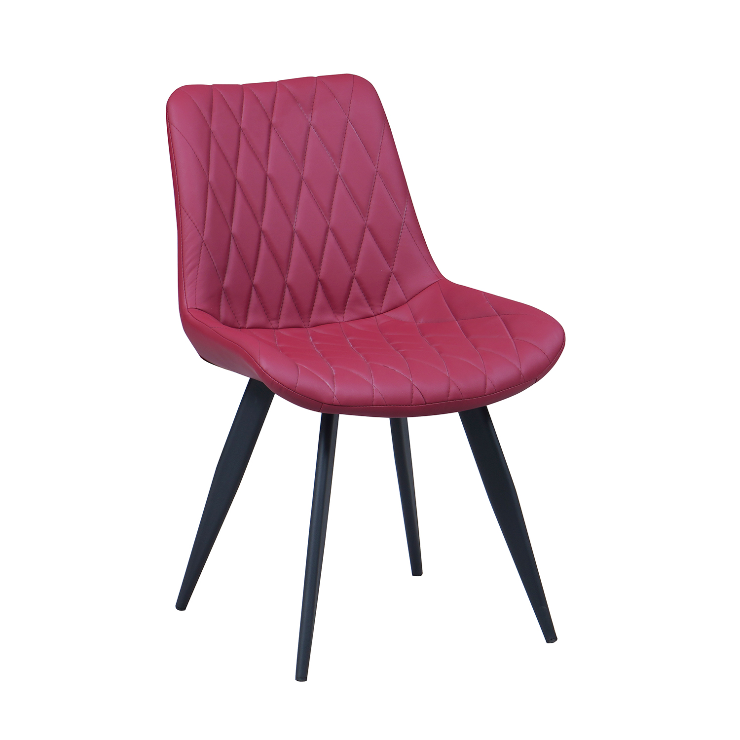 Stühle für Restaurant Scarlet Rot Matt Kunstleder Hotel Bistro-SW10289 Stühle für Restaurant Scarlet Rot Matt Kunstleder Hotel Bistro-SW10289