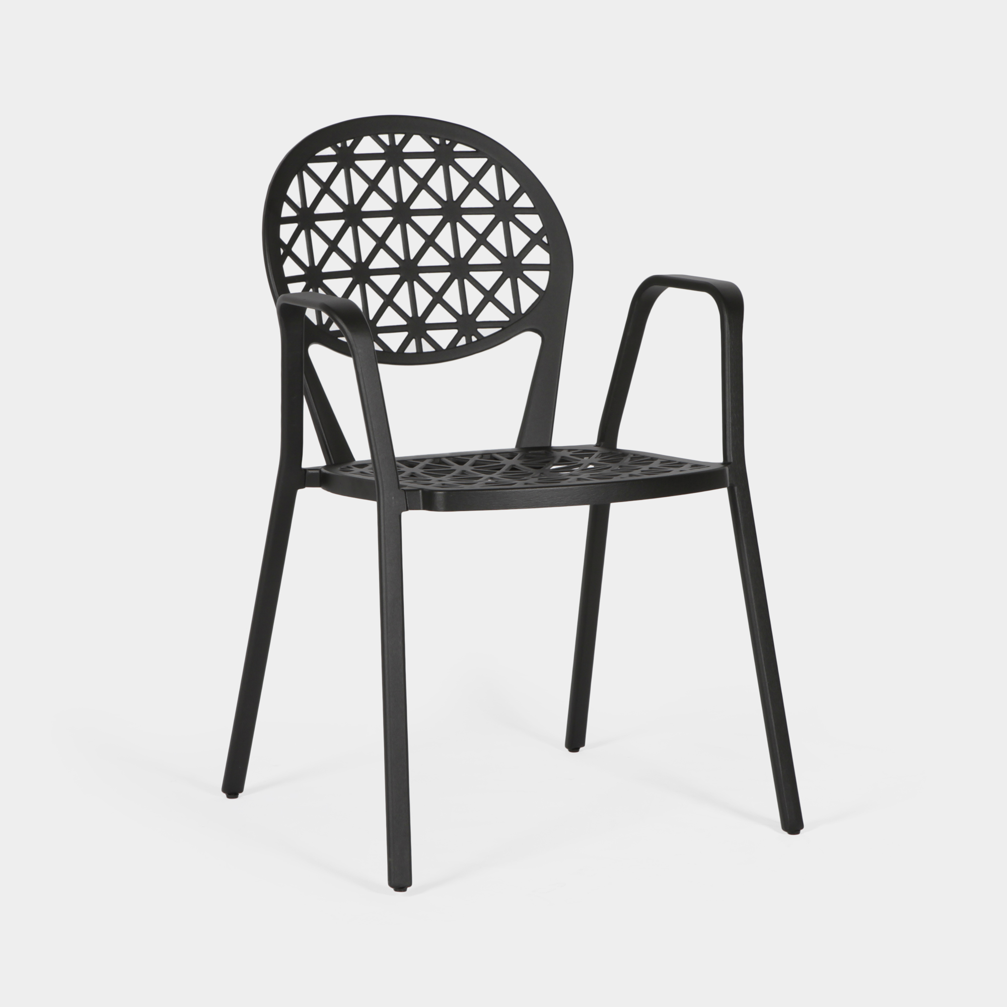 Krzesło zewnętrzne aluminiowe Izmir