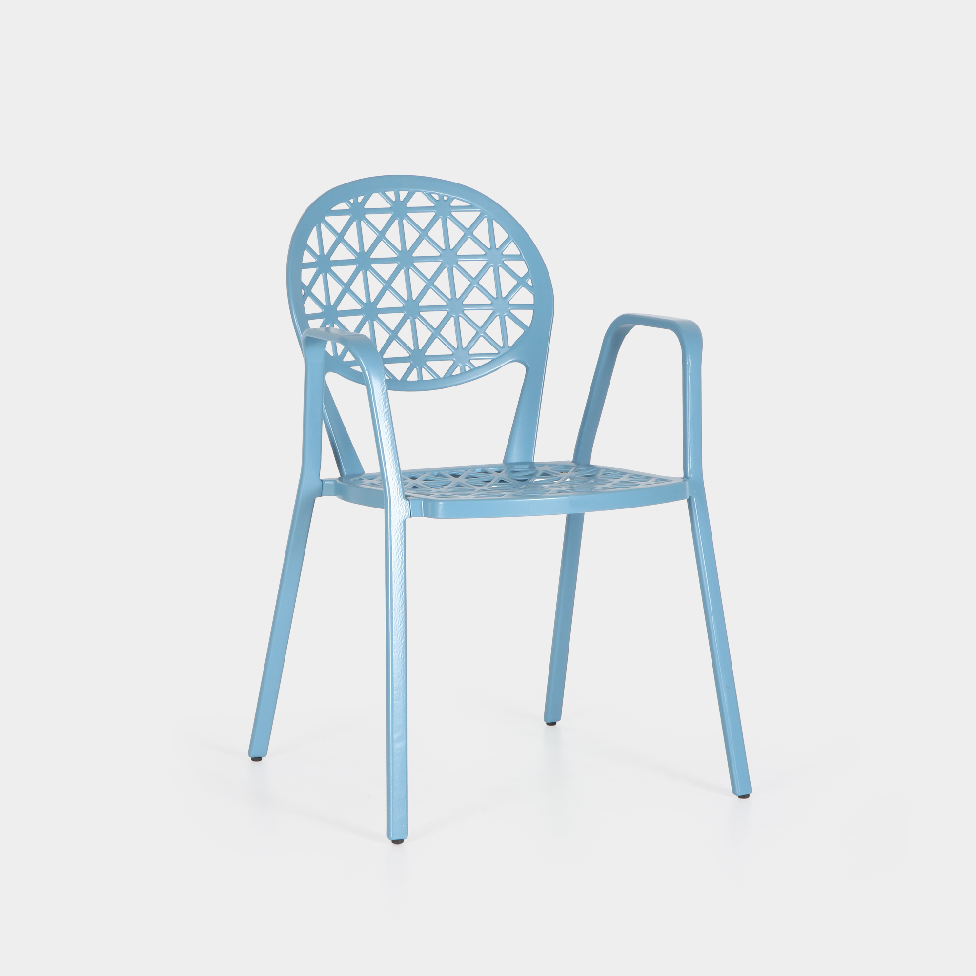 Krzesło zewnętrzne aluminiowe Izmir