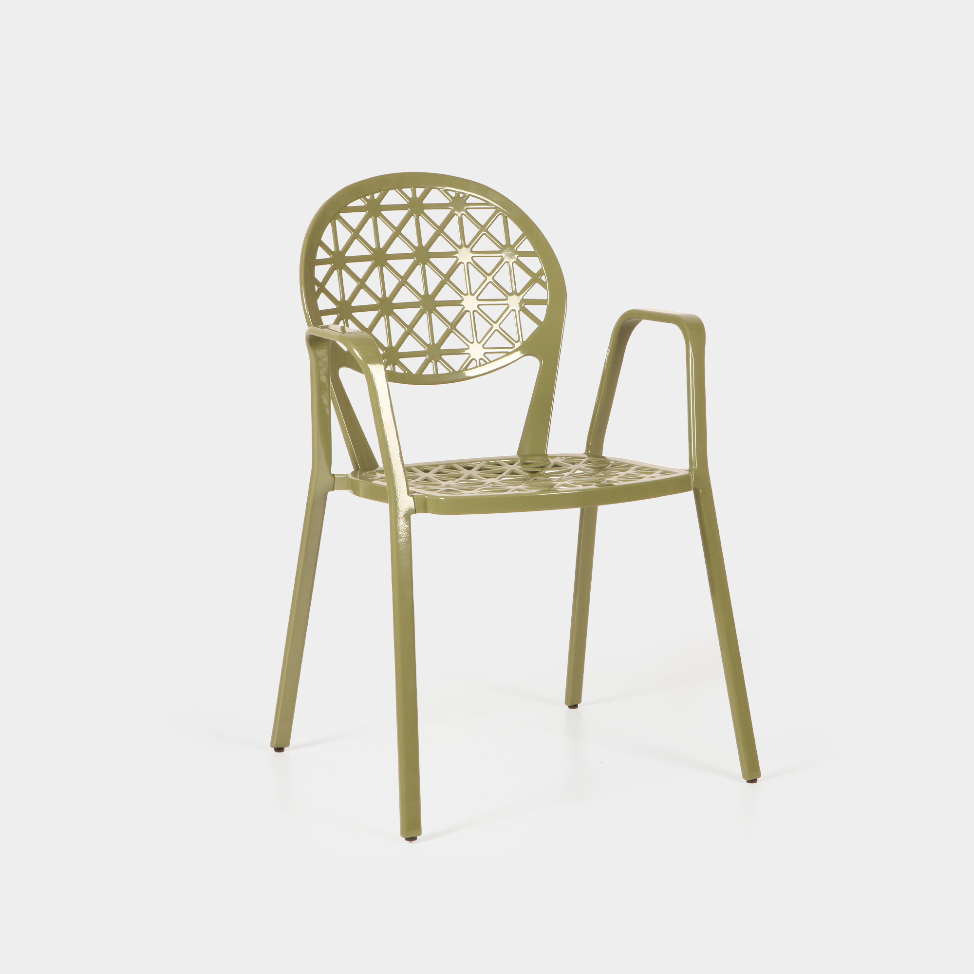 Krzesło zewnętrzne aluminiowe Izmir