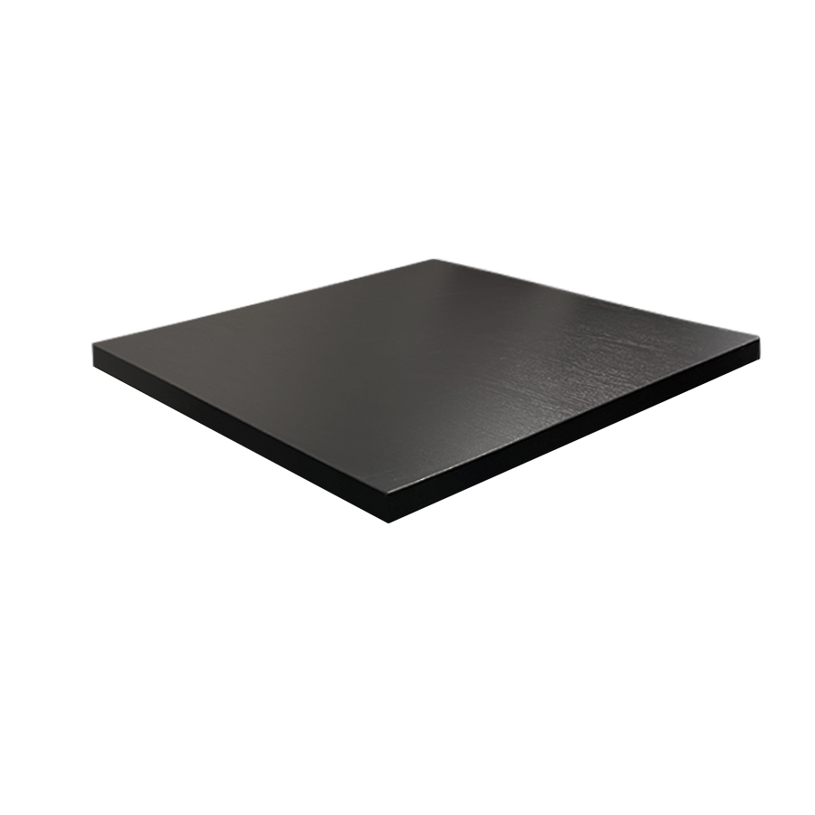 Tischplatte 60x60cm in Schwarz kratzfest Mit ABS Schutzkante-ING10484 Tischplatte 60x60cm in Schwarz kratzfest Mit ABS Schutzkante-ING10484