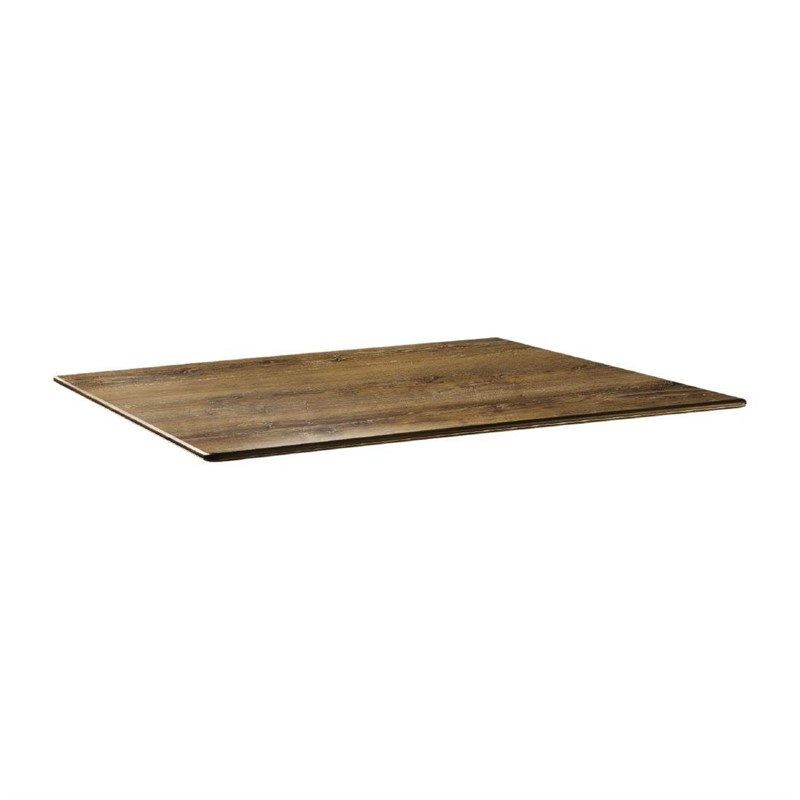 Outdoor Tischplatten 120x80x1,9cm Bari Laminiertes Holz-ING10630.2