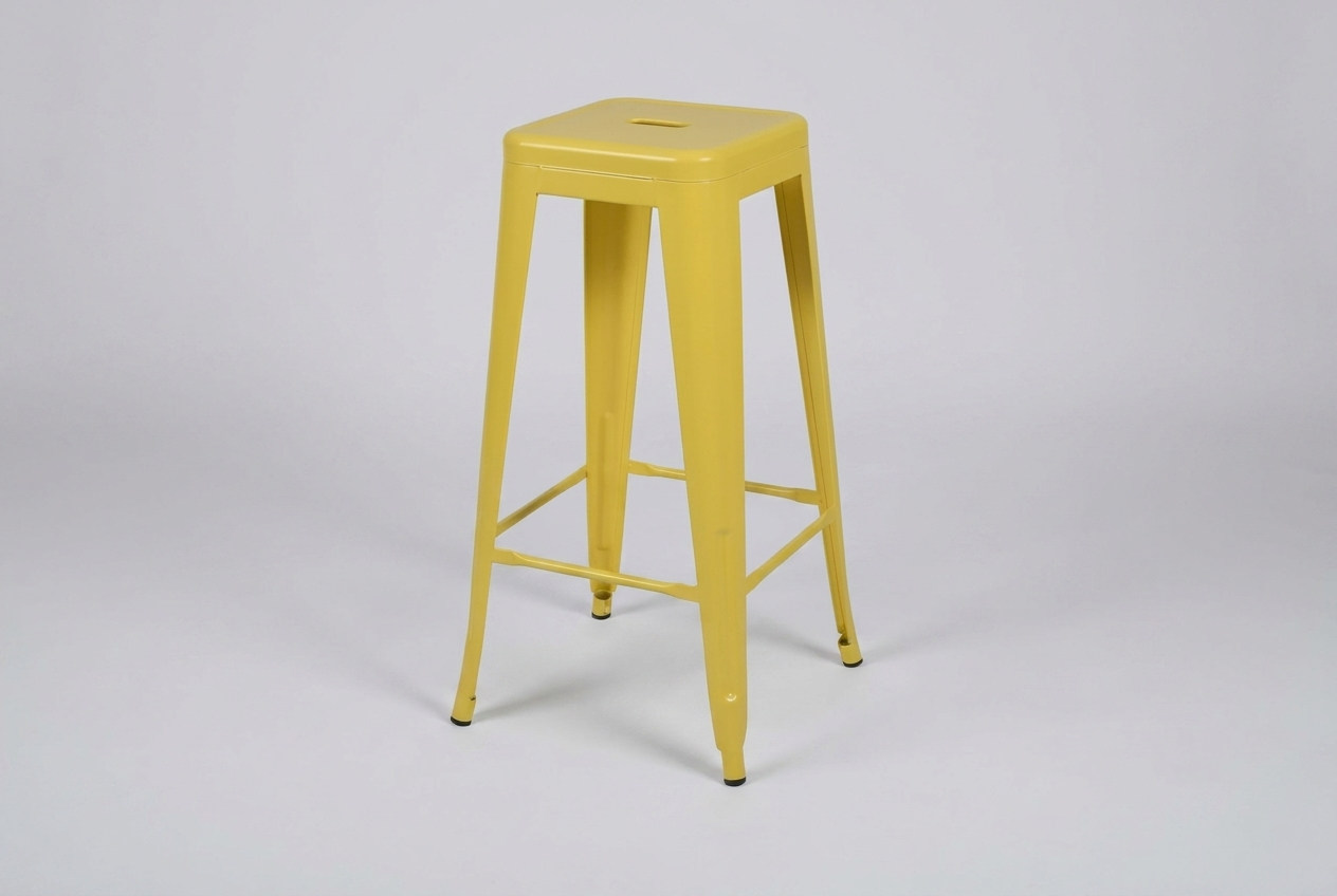 Stalowy stołek barowy Steel Colore