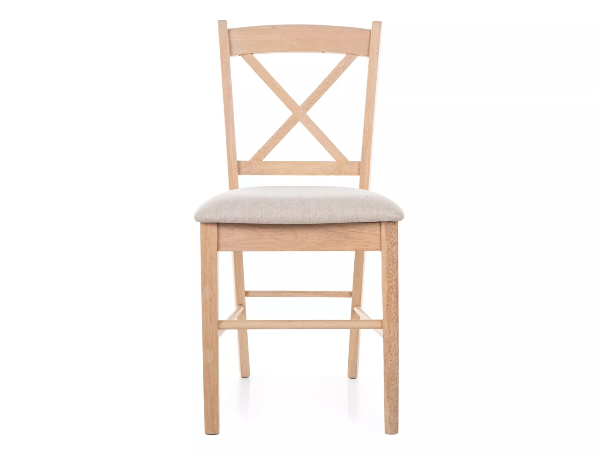 Krzesło bistro do restauracji z litego drewna Hevea Gigi mikrofibra beżowy naturalny Krzesło bistro do restauracji z litego drewna Hevea Gigi mikrofibra beżowy naturalny