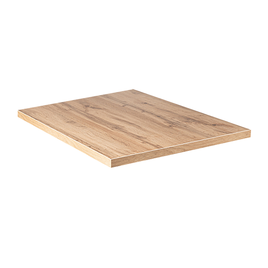 Tischplatte Andora 80x80cm in Eiche kratzfest mit ABS Schutzkante-ING10468 Tischplatte Andora 80x80cm in Eiche kratzfest mit ABS Schutzkante-ING10468